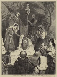 Rom, das Bambino in der Kirche Ara Coeli